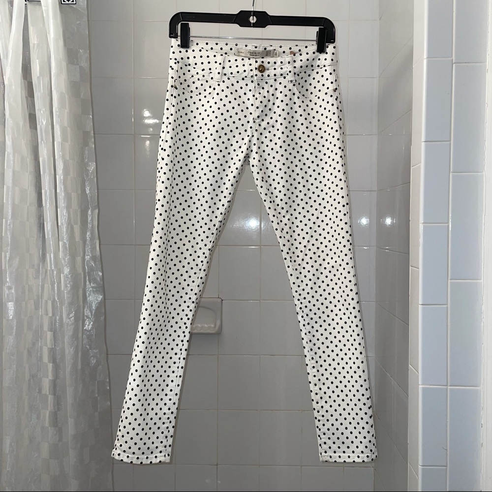 Zara Polka Dot Jeans